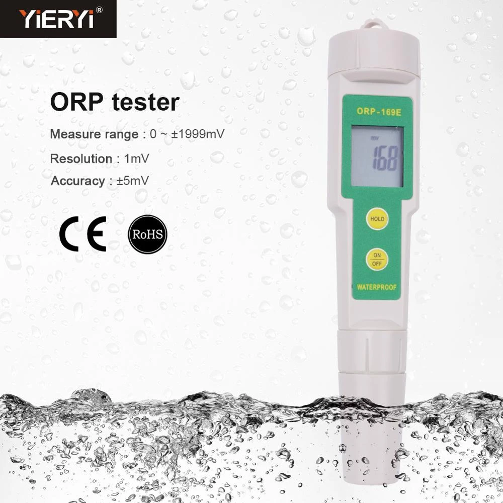ORP Tester Redox Water Quality pH Measurement Test Tool ORP Meter ORP Tester Redox Water Quality pH Measurement Test Tool ORP Meter