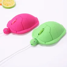 Мультяшная USB Проводная Черепаха мышь для ПК компьютер геймер ноутбук забавная 3D Черепаха мышь kawaii прекрасный подарок для офиса