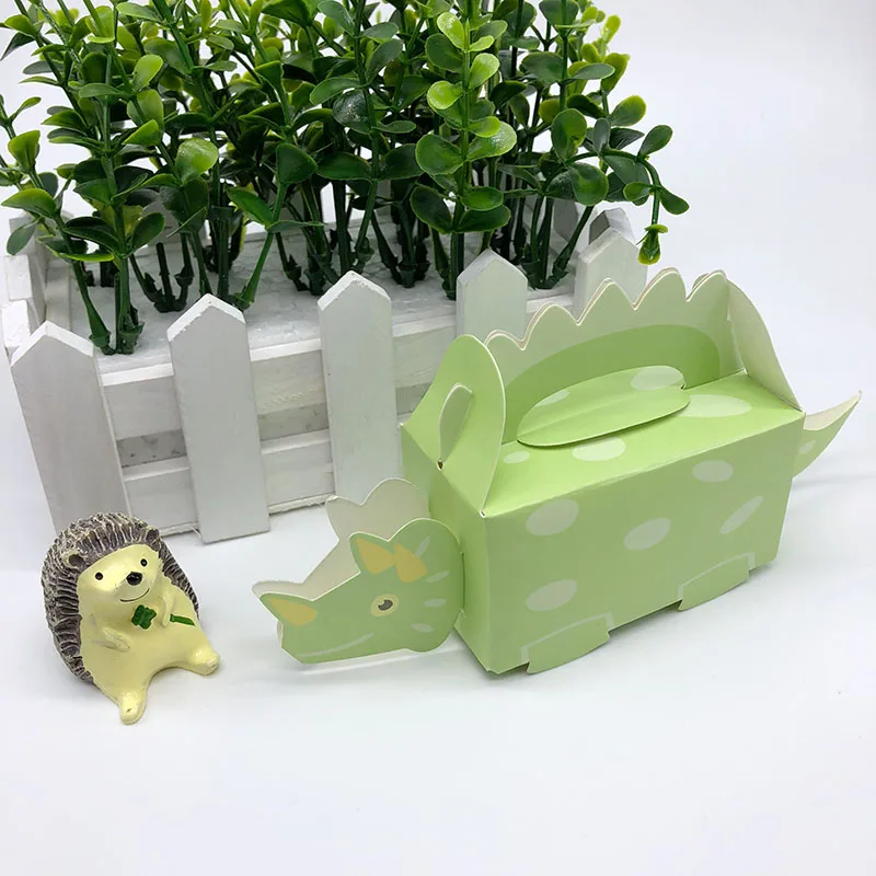 

Dinosaur Gift Box Baby Shower Favors Candy Box Cardboard Box Packaging Birthday Party Decorations Kids