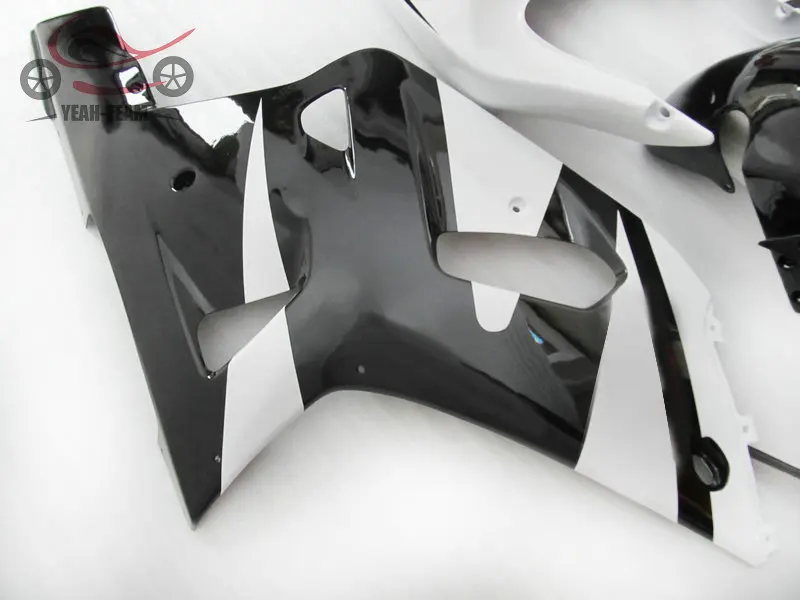 Пользовательские китайские обтекатели комплект для Suzuki GSXR750 2001 2002 2003 GSX R600 01-03 GSXR 600 750 ABS пластик белый черный обтекатель части