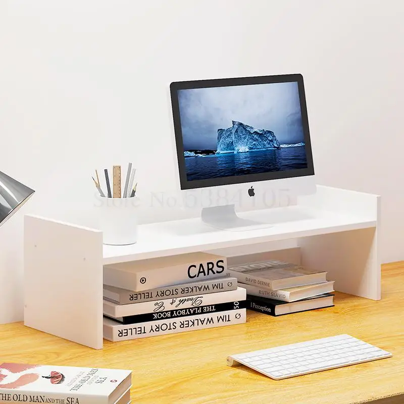 Desktop Pad Computer Heightening Rack Office Desktop Keyboard Storage Shelf Screen Display Heightening Bracket
