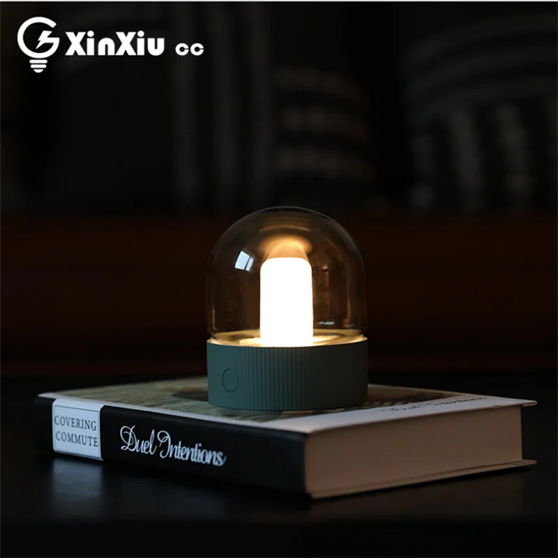 Креативный стеклянный ночник в скандинавском стиле ретро s спальня прикроватный