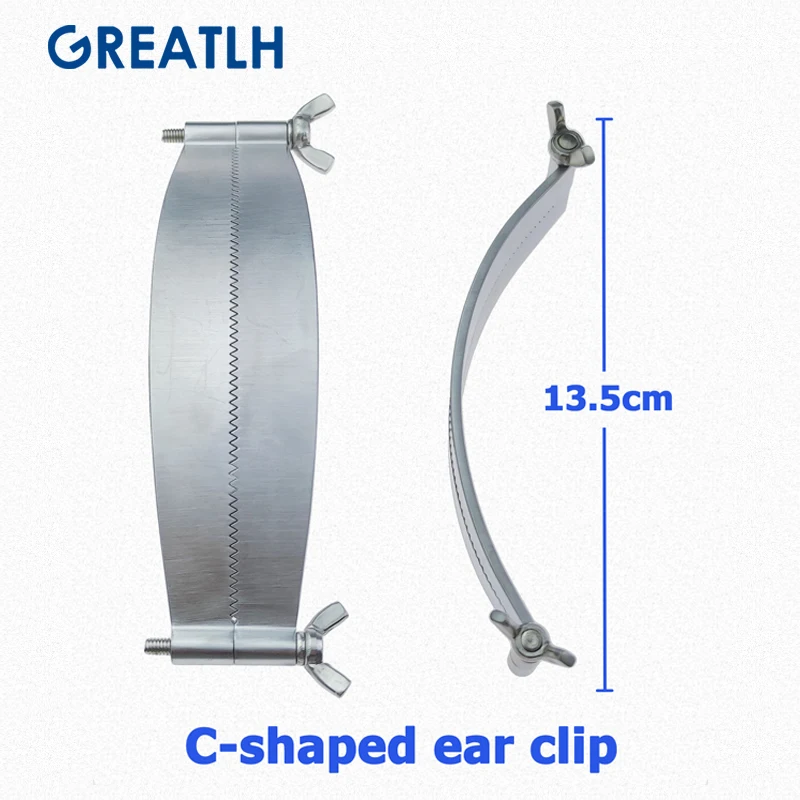 C Ear clip