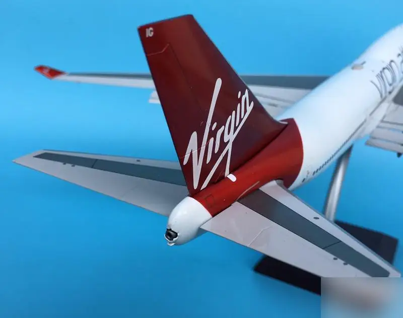 GeminiJets VIRGIN ATLANTIC BOEING 747-400 G-VBIG 1/400 литье под давлением модель самолета