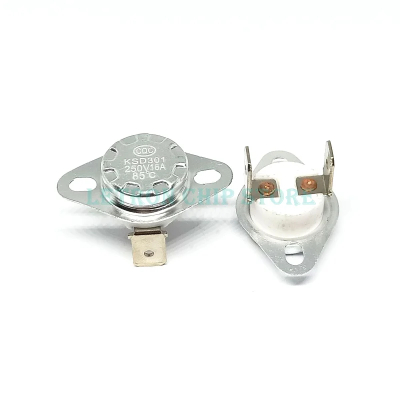 KSD301 KSD302 Thermostat Switch 250V 16A KSD301A Ceramic Normally Closed 40C 50C 70C 80C 90C 100C 120C 130C 140C 150C Centigrade thermostat switch
