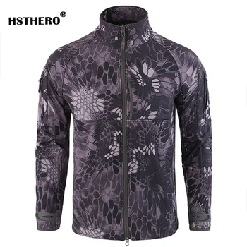 

Army Mens Camouflage Coat Military Tactical Jacket Windbreak Men Soft Shell Waterproof Windproof Jacket Camo Hunt Clothes