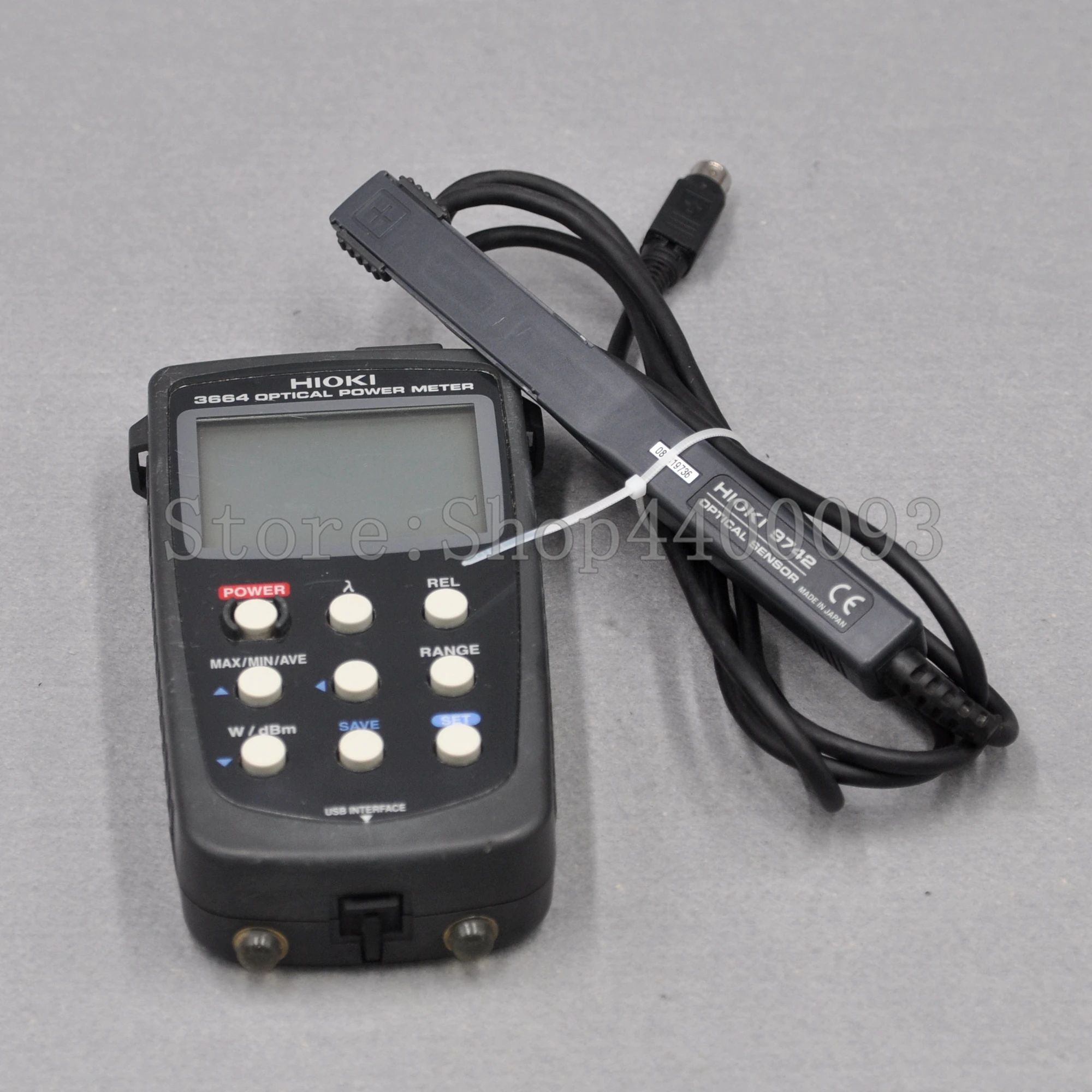 Japan HiOKI 3664 Optical Power Meter sensor 9742 Wavelength 3201100nm
