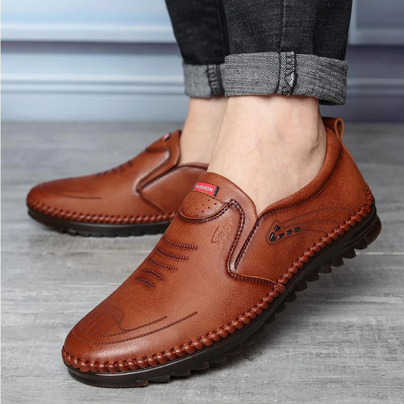 Men's Business Casual Shoes 2020 New Male Driving Loafer Shoes ...