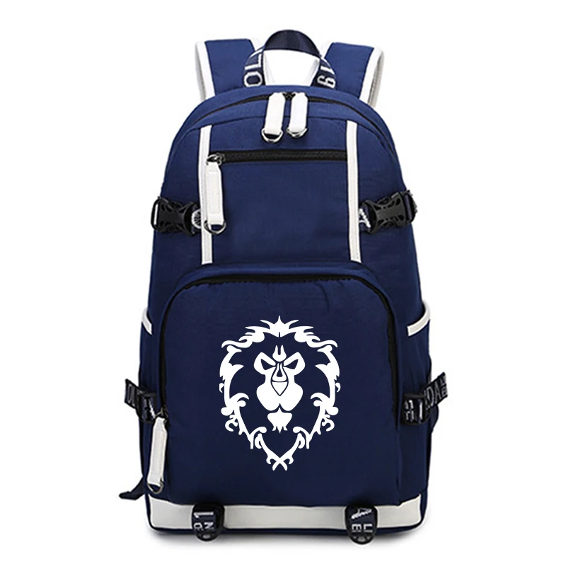 Рюкзак Warcraft, повседневный высококачественный ноутбук Mochila, красивый рюкзак для подростков, для мужчин и женщин, для мальчиков и девочек, повседневный рюкзак - Цвет: 11