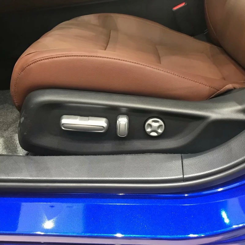 For Honda Accord 10th Gen 2018 2019 Seat Adjustment Cover Trim ABS Carbon Fiber Car Styling Auto Accessories 5PCS | Автомобили и