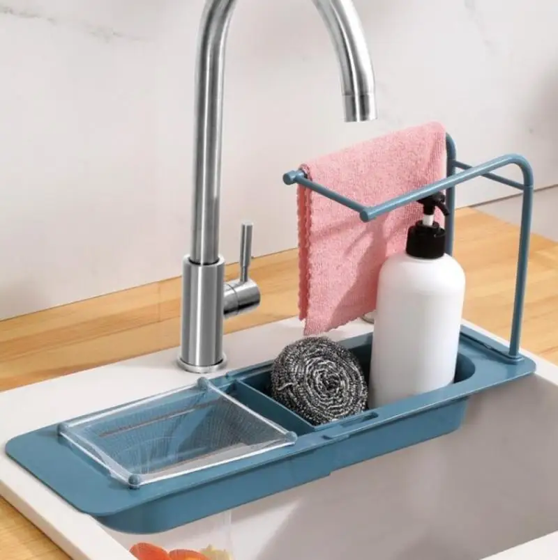 Évier De Jeu Avec Eau Qui Coule – Set De 16 Accessoires – Jeu De Rôle Cuisine Pour Enfant – Rose