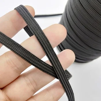 

200Yards Headband Rope DIY Masks Pants Elastic Band Rubber String Tape Earloop Cord Sewing Accessories Hanging Strap Handmade