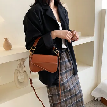 

Mini Bag Women's Fashion Handbag Autumn New Style Simple Portable Messenger Bag