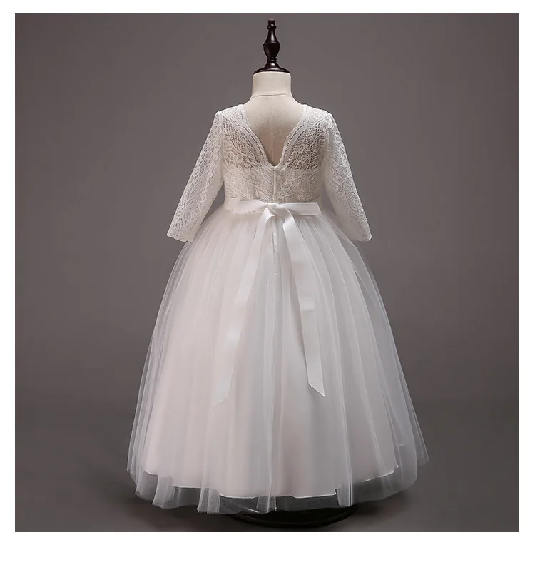 Коллекция года, новое Пышное Платье принцессы осенне-зимние модели, детское платье для подиума, шоу на фортепиано платье для девочек