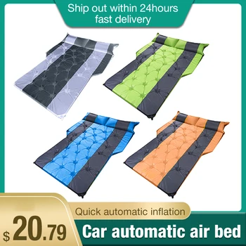 

Universal Car Camping Air Mattress Auto Blow Up Bed Inflatable Mattress Raised Airbed Bed