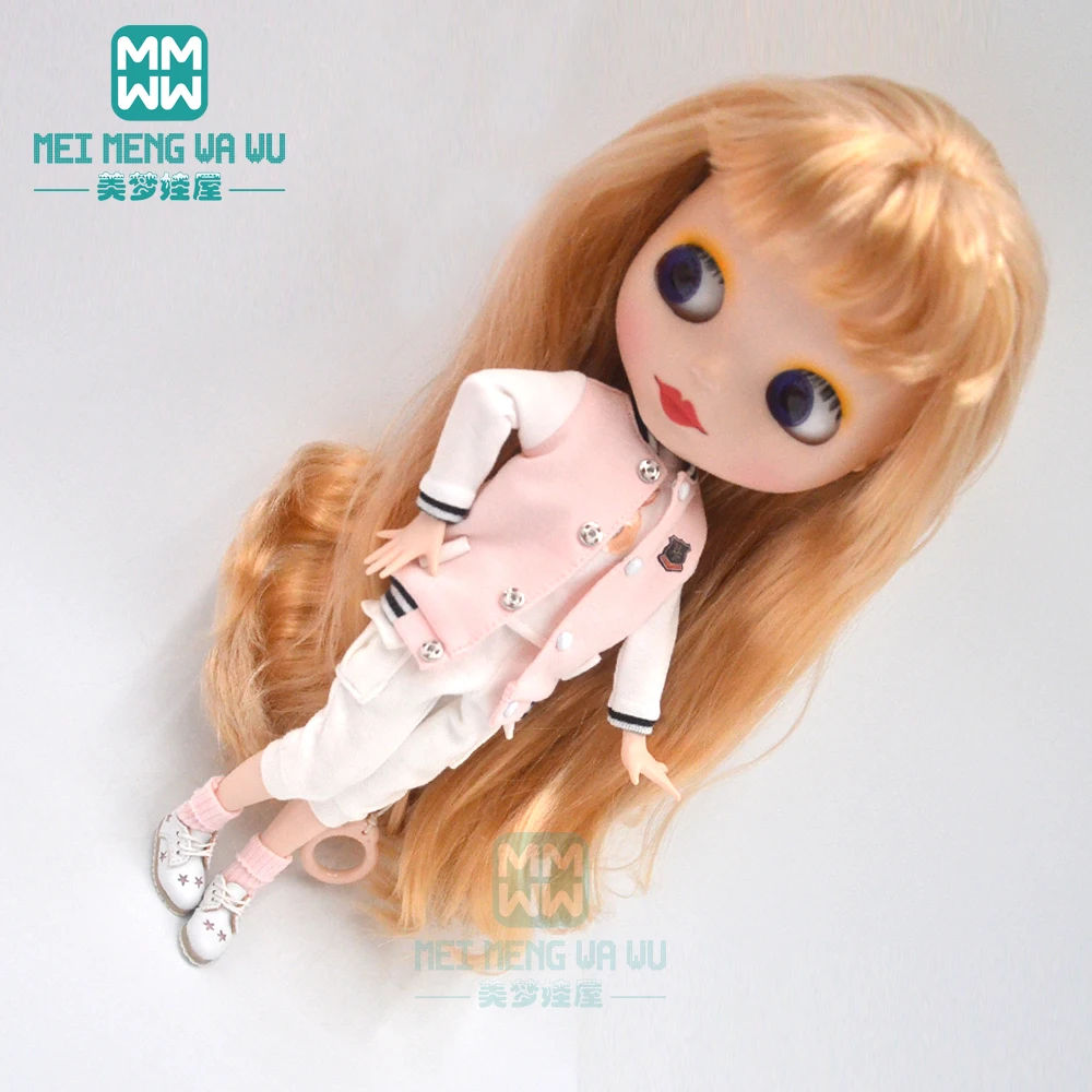 1 шт. Blyth кукольная одежда модные толстовки, колготки, кроссовки для blyth azone ob24 1/6 аксессуары для кукол