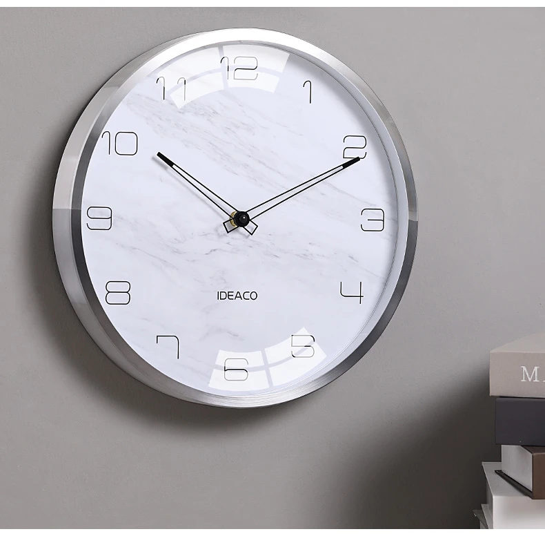 Metal Glass Wall Clock Modern Design Silent Large Kitchen Electronic Clock Mechanism Orologio Da Parete Watch Home Decor 60wc Wall Clocks Aliexpress