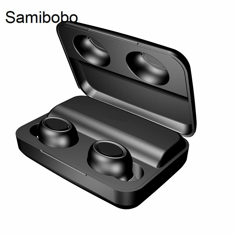 

Hot B-X02 Real TWS Wireless waterproof Earbuds Bluetooth 5.1 IPX5 earphones with 3000mAh charging case