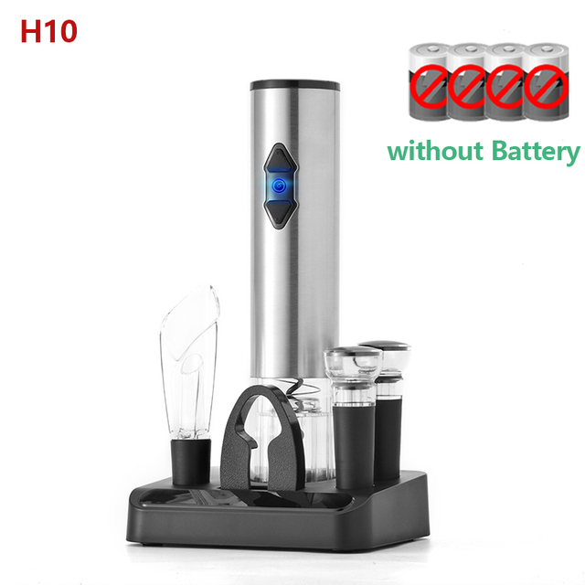 Wine Bottle Opener Corkscrew Foil Cutter Set Automatic Bottle Opener for Wine Kitchen gadgets Can Rechargeable Opener