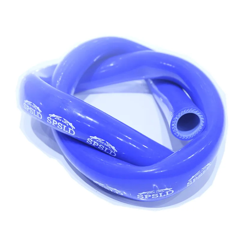 SPSLD 20mm 3 Layers Polyester 1 Meter Silicone Straight Hose Blue Silica Gel Tube For Car Engine Universal High Temperature Pipe silicone hose silicone hose connector automobile wire conduit hose