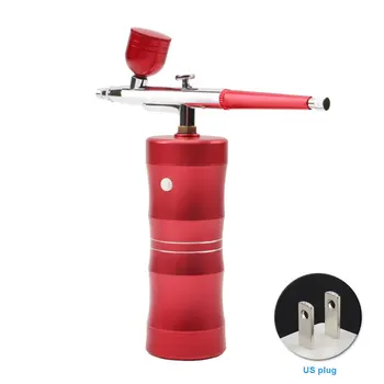 

Home Red Mini Adjustable Handheld Face Rechargeable Portable Wireless Moisturizing Compressor Sprayer Facial Steamer