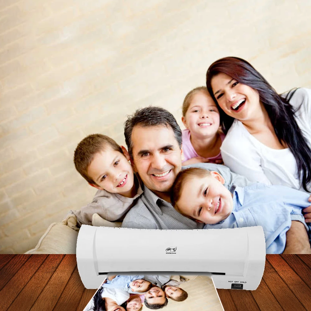 Два ролика для раздвижных дверей А4 Размер ламинатор машина Горячая и холодного