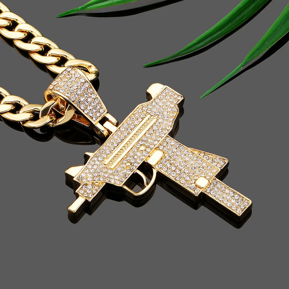 colgante con diamantes Hip Hop