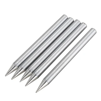 

TOP!-5 Pcs 60W Solder Iron Tips for Soldering Station Rework Welder