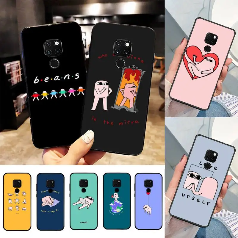 Мультяшный Забавный чехол Ketnipz с большими глазами для телефона Huawei Nova3I 3E mate20lite 20Pro