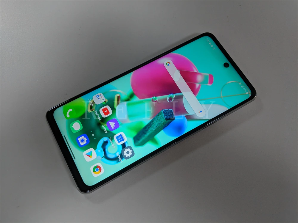 Original Unlocked LG Q92 5G 6.67 Inches Octa-core 6GB RAM 128GB ROM Quad Rear Camera LTE 1 SIM Fingerprint Android Cellphone backmarket phones