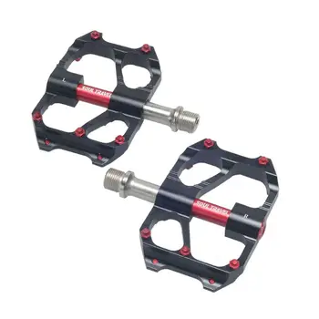 

1pair Aluminum Alloy Bicycle Ledal 3 Sealed Bearings MTB Road Flat Bike Pedals Cycling Mountain Bike Wide Platform Pedal
