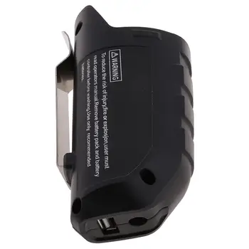 

USB Adapter Charger Holster Replacement For BOSCH Professional Li-ion Battery 10.8V/12V BHB120