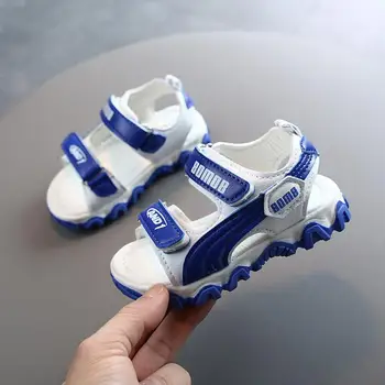 

Children's Sandals High quality Kids Shoes Baby Boy Girl Patchwork Summer Beach sport Soft Sandals Shoes Sneakers