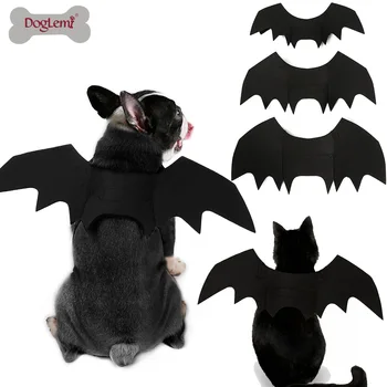 

Roleplay Halloween Funny Bat Wings for Pet Bat Wings Clothes for Dog Cat Bat Costume for Halloween Transformation Clothing