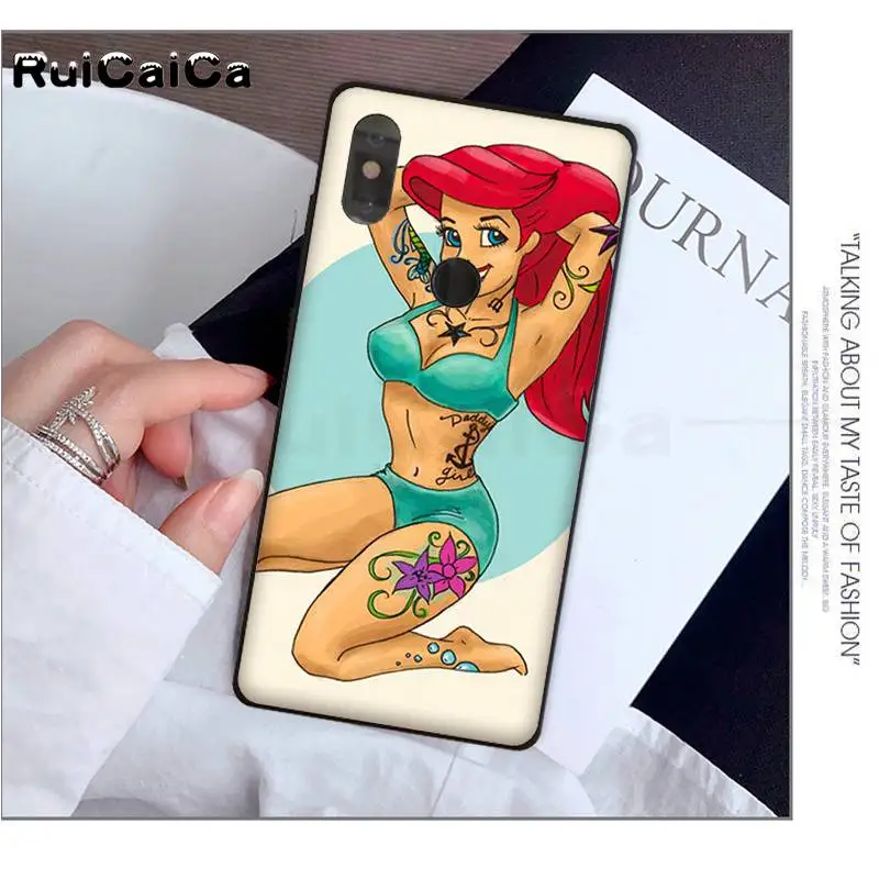 Tattooed Alice Ariel Jasmine princess cartoon