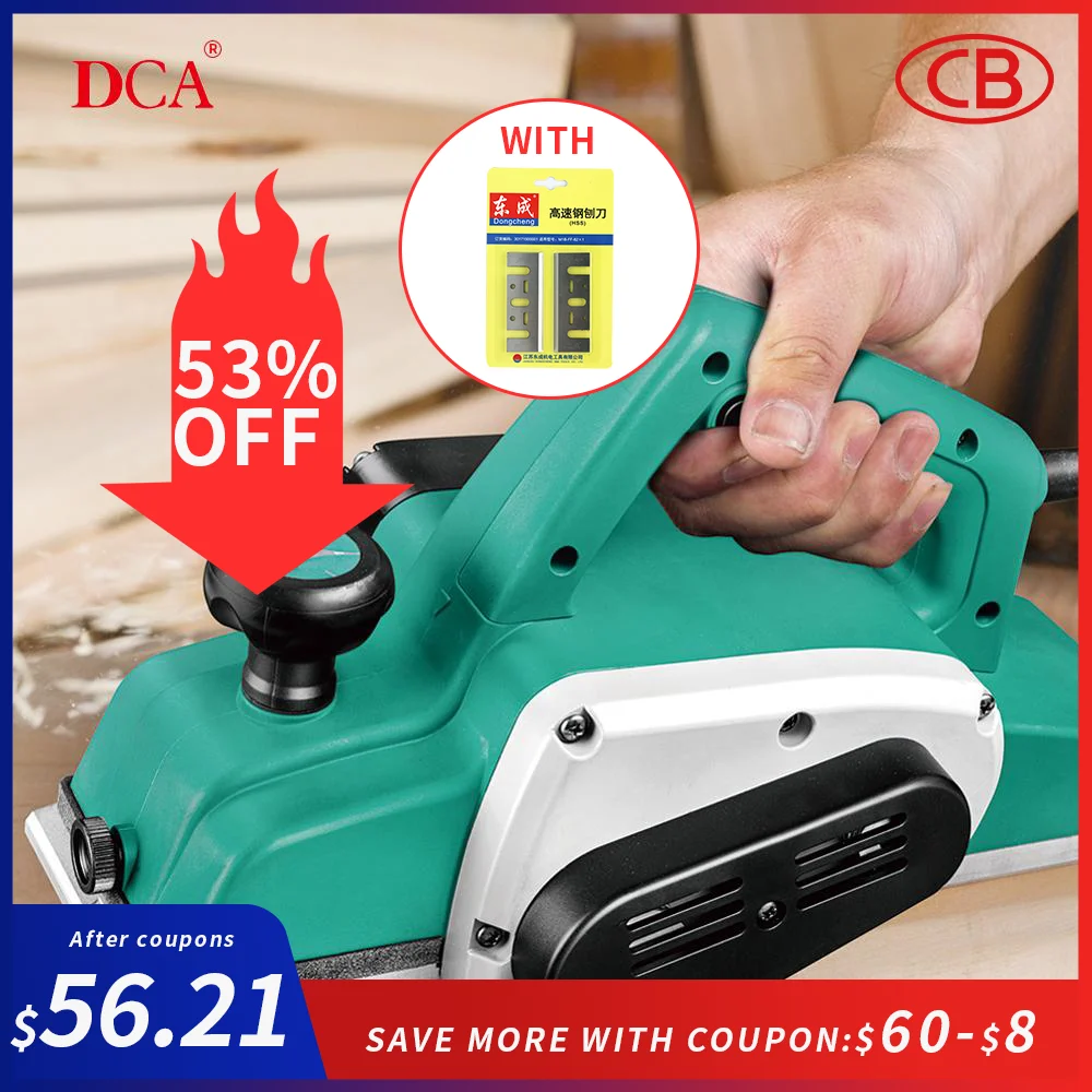 Dca Electric Wood Planers Variable 