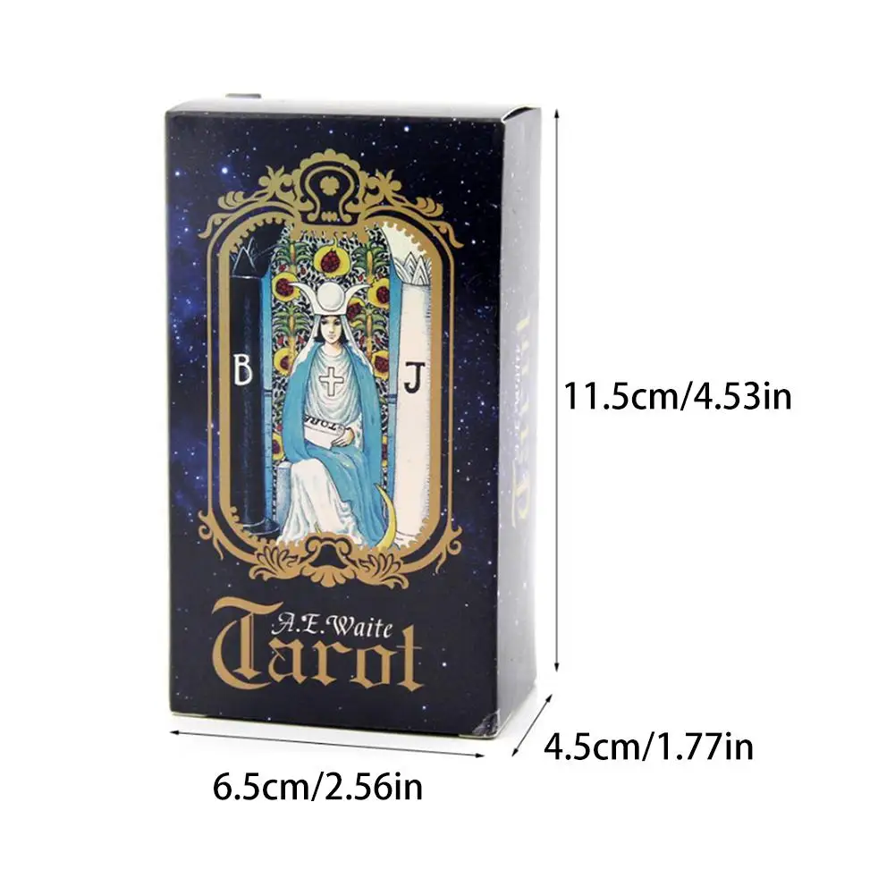 Карты Таро с изысканным рисунком, настольная игра, Карта Таро, настольная игра, английские карточки, семейный подарок, Вечерние игры, развлечения