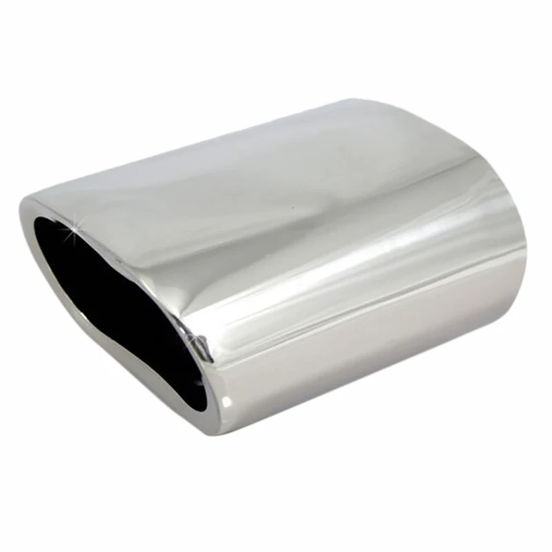 Car Rear Exhaust Muffler Pipe Stainless Steel Tail Pipe Outlet Tip Pipe