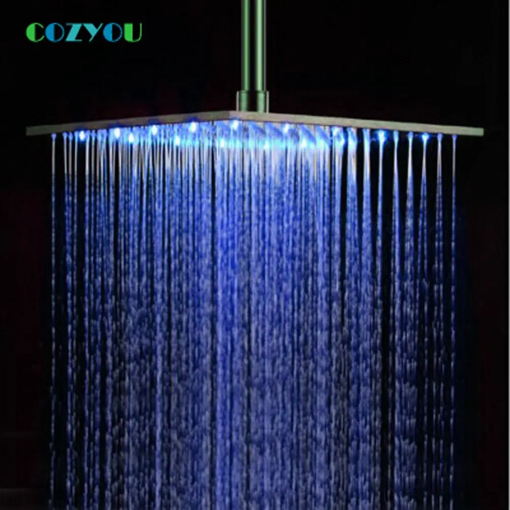 CY8030 B7 Supernova распродажа 16 дюймовая латунная квадратная многоцветная мигающая