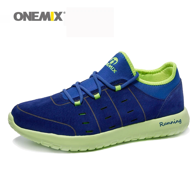 ONEMIX женские Прогулочные кроссовки zapatos de mujer женская спортивная обувь осенние беговые кроссовки уличная кожаная обувь с микрофиброй