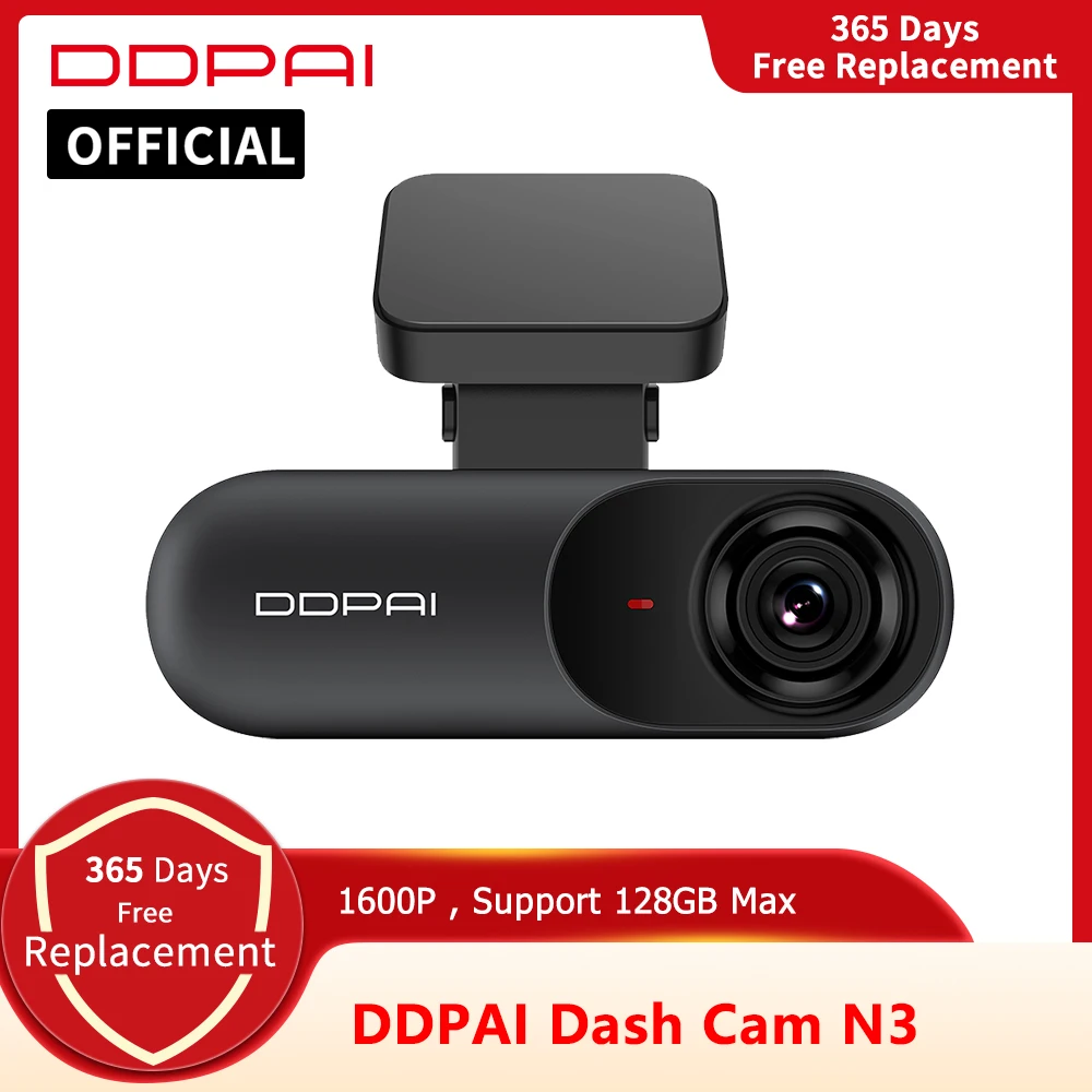Видеорегистратор DDPAI Mola N3 1600P HD GPS 2K Android Wi-Fi | Автомобили и мотоциклы