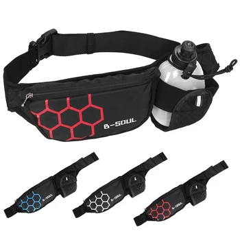 

Zipper Running Kettle Holder Men Wallet Fitness Waist Bag Pouch Shockproof Outdoor Sports Waterproof Bicycle Seatpost Bags
