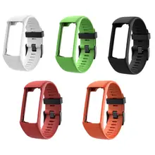 Silicone Watch Band Black Buckle Wrist Strap for Polar A360 A370 Series Bracelet for smart watch