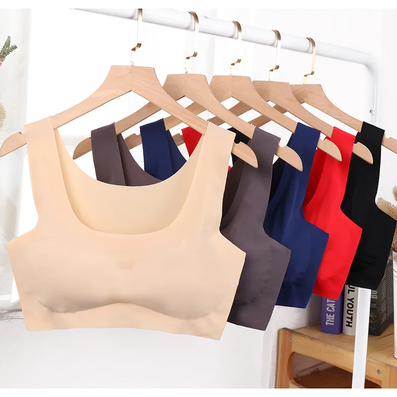 Sexy Underwears Women Seamless Bras Plus Size M-6XL One Piece Wire Free Sleep Lingeries Bra Lady Sports Casual Vest Bralette
