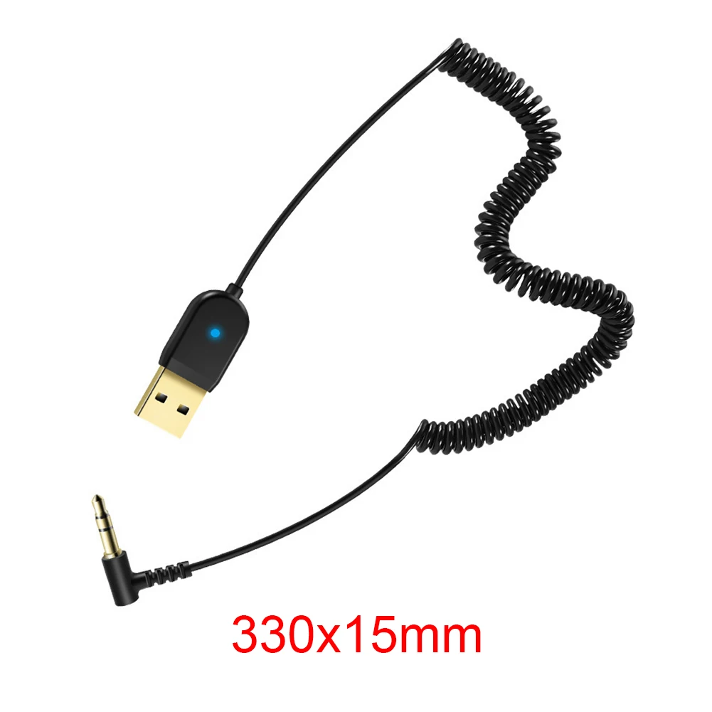 Bluetooth аудио приемник 3,5 мм разъем Aux многофункциональный ключ портативный динамик Автомобильные аксессуары беспроводной USB музыкальный передатчик