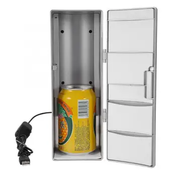 

Mini USB Fridge Freezer Cans Drink Beer Cooler Warmer Travel Car Office Use countries