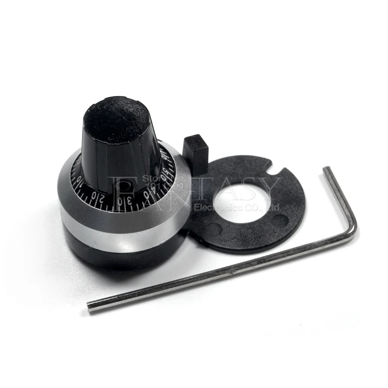 3590S 6.35 mm precision scale knob potentiometer knob multi-turn potentiometer 1PCS
