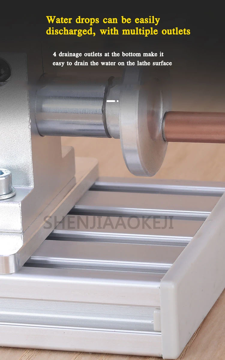 ASJ-001 Mini Woodworking Lathe Household Mini Lathe Bead Machine Grinding And Po