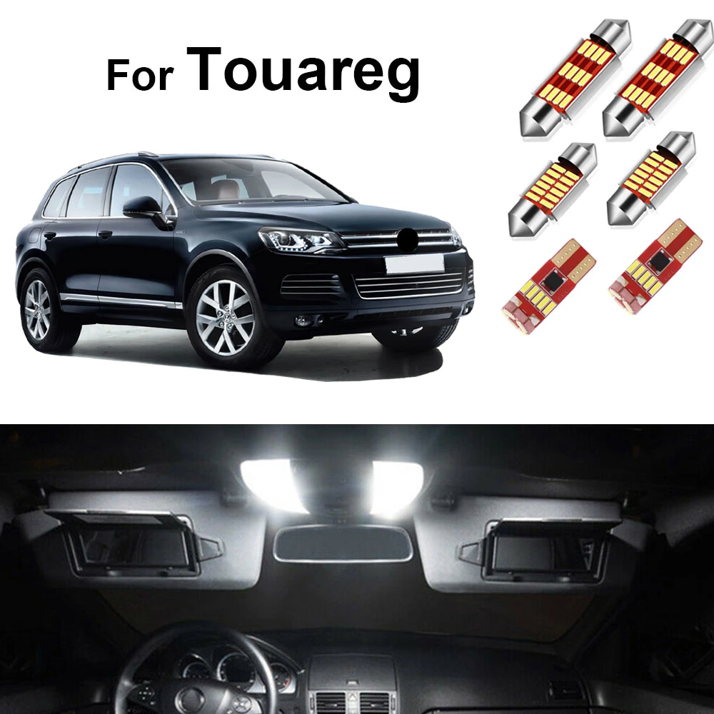 Droop Bred vifte Udholdenhed For VW Volkswagen Touareg 2004 2016 2017 2018 Led Interior Lights Kit  Canbus Car Light Accessories Dome Map Trunk Lamp|Signal Lamp| - AliExpress