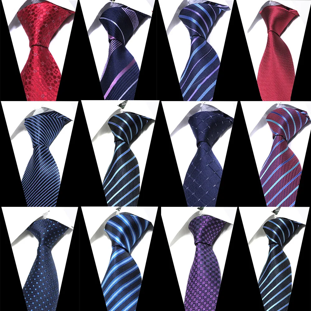 

Fashion Mens Necktie Male 8cm Formal Dress Accessories Weding Wear Business Casual Professional Work Gift For Men Classic Ties